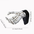 thumbnail image 3 of White Skeleton Hand Wall Hook – Hanging Decoration for Keys, Bags or Home Entryway, 3 of 6
