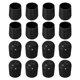 thumbnail image 1 of Protectores de patas de silla, 16 piezas de 3/4" - Tapas redondas de patas de silla de plástico, cubiertas antideslizantes para muebles (negro), 1 of 7