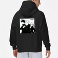 thumbnail image 3 of Lheaggik Anime Jujutsu Kaisen Hoodie Cartoon Graphic Long Sleeve Streetwear Women Men Hooded Sweatshirt Funny Clothes M, 3 of 5