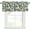 Blue, variant on Watercolor Lemons Valances for Windows Farmhouse Kitchen Curtains Valances Rod Pocket Valance Curtains for Kitchen Windows Summer Farmhouse Blue Floral Window Valances for Bathroom Bedroom 60"x18"