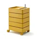 thumbnail image 1 of Gabinete de almacenamiento organizador de carrito para dormitorio de múltiples usos, mesita de noche de plástico, cajones, tocador, gabinete para sala de estar, 1 of 4