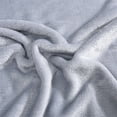 thumbnail image 4 of Bigersell Fleece Blanket Throw 59" x 51" Blankets for Couch, Sofa, Bed, Soft Lightweight Plush Cozy Blankets and Throws Microfiber Bedding Blanket Fall Winter Warm Flannel Blankets Gray, 4 of 4