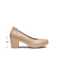 thumbnail image 6 of DREAM PAIRS Women's Chunky Closed Toe Low Block Heels Work Pumps Comfortable Round Toe Dress Wedding Shoes, 6 of 8
