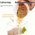thumbnail image 5 of Bird Feeder Automatic Seed Dispenser Anti-Splash Food Bowl for Budgie Cockatiel Parrot, 5 of 10