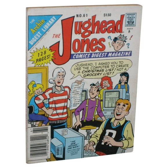Archie Jughead Jones Digest Library Magazine Comics Paperback Book Issue #61