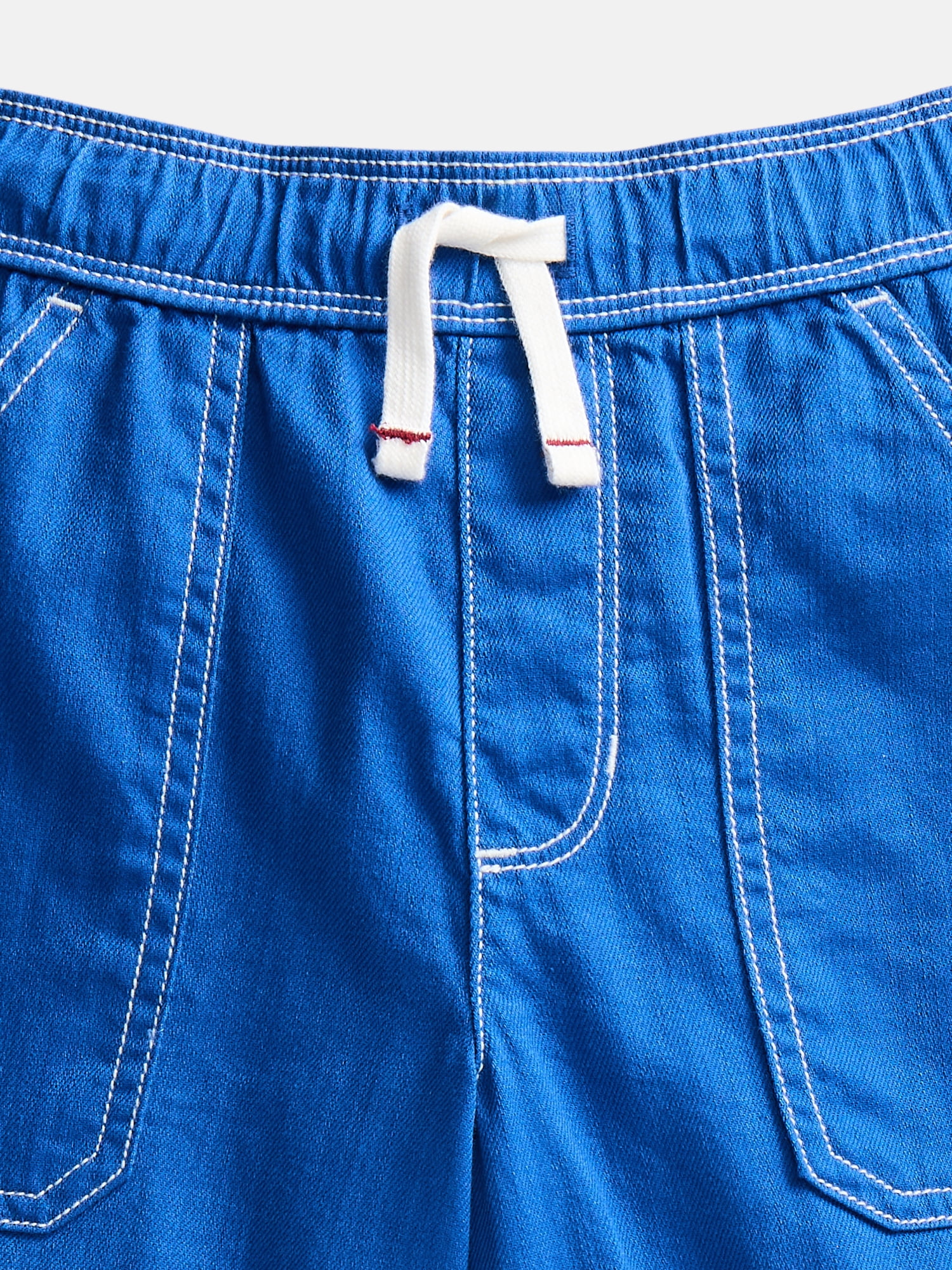 Wonder Nation Little Boys' Cotton Twill Shorts, Sizes 4-10