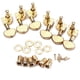 thumbnail image 1 of KAKOWELY 6Ud De Afinación Para Guitarra Eléctrica Y Acústica Color Dorado Con Cuerpos Metálicos Resistentes, 1 of 8