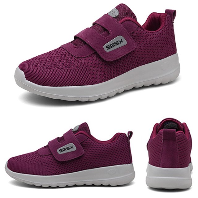 Zapatos para Correr Ligeros Malla Mujer Antideslizantes Al Aire Libre