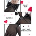thumbnail image 5 of Dalrosia Women Lace Gloves Party Wedding Gloves Bow Short Glove Evening Elegant Accessories Sun Protection Funeral, 5 of 5