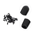 thumbnail image 4 of MasteelfCA 200pcs Black Pipe Post Bolt Screw Rubber Thread Protector Cover Tube End Caps, 4 of 8