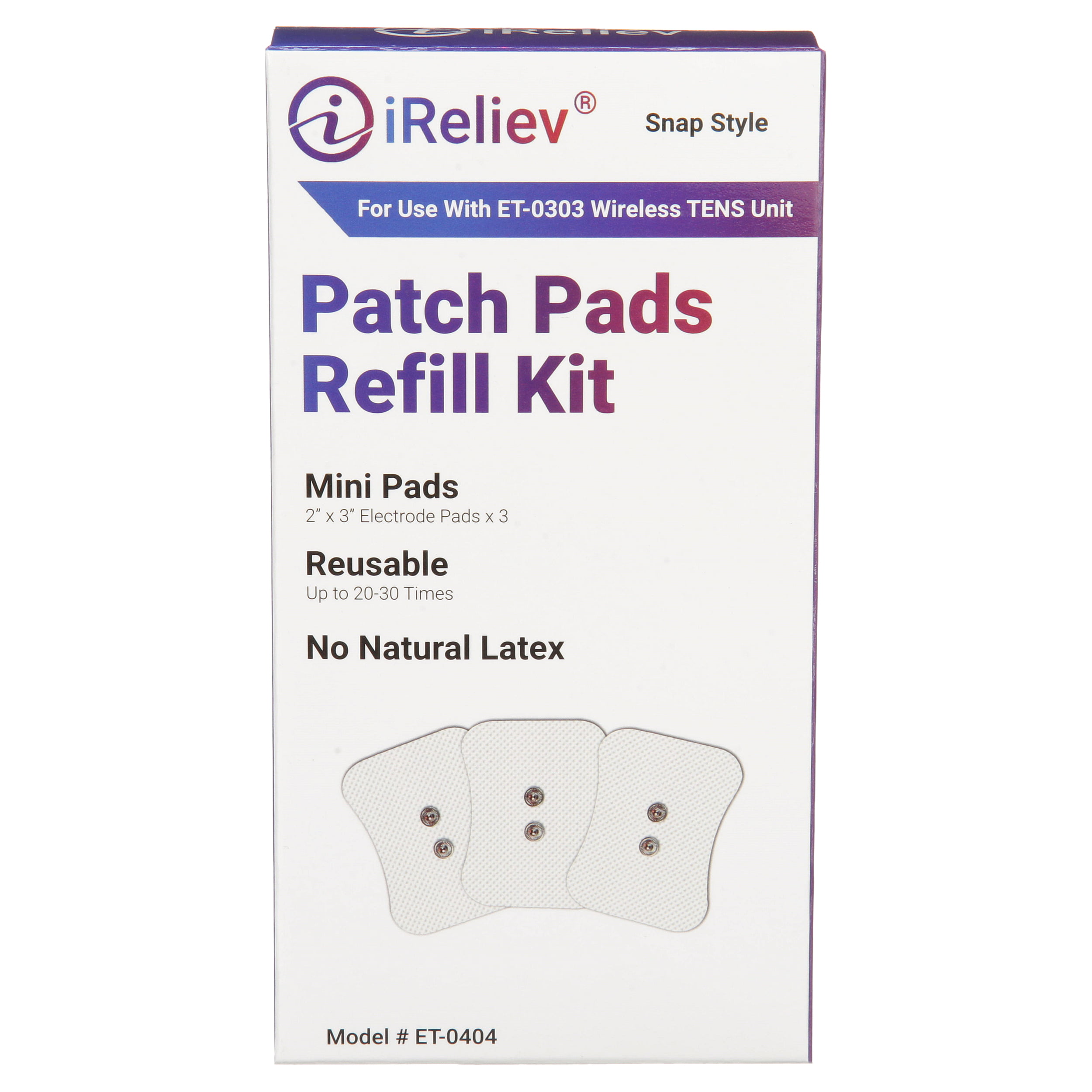 Ireliev Pain Relief Patch, Mini Wireless Tens Unit, Bedroom Safety, Beauty & Health