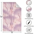 thumbnail image 3 of GZHJMY Pink Marble Abstract Marble Kitchen Towel, Dish Towels Quick Drying Tea Towels Absorbent Hand Towels for Kitchen Sink Dinner Table 28 x 18 Inches, Set of 1, 3 of 7