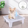 thumbnail image 6 of DOLITY Mesh Grates Pet Training Toilet Potty and Drain for Dogs Convenient Pet Training White, 6 of 8