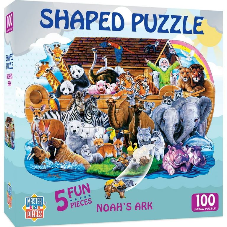 Ark Melissa And Doug 100 Piece Floor Puzzles MasterPieces Noah's