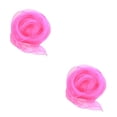 thumbnail image 2 of Sonducket Bufandas cuadradas Pañuelo de gasa Adornos para el cabello Accesorios sedosos Colorido Casual de moda para representaciones teatrales Negro Type2 NO2 Sonducket CBP320910, 2 of 6