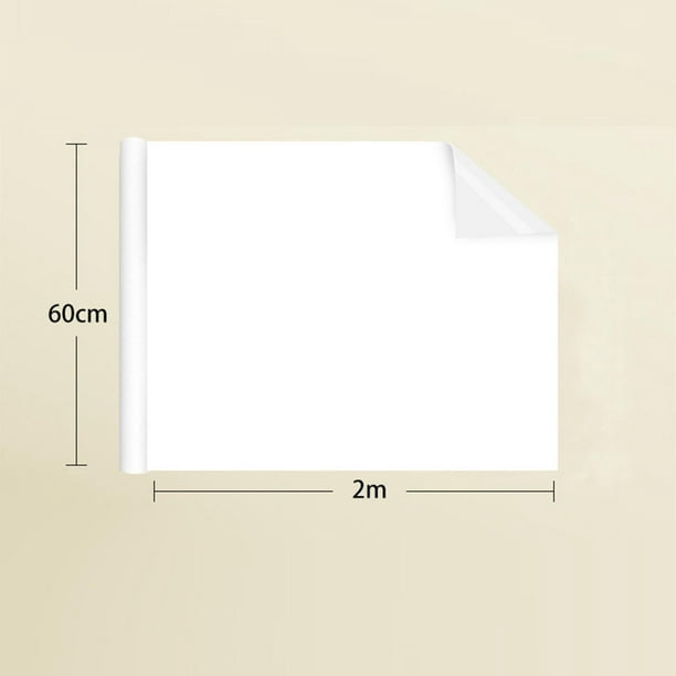 2m x 60cm DRY WIPE Removable Whiteboard Vinyl Wall Sticker Office