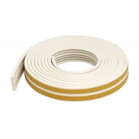 M-D Products 02618 17' White Extreme Temperature K-Profile Weather Strip