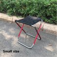 thumbnail image 3 of Camping Folding Stool Mini Outdoor Collapsible Slacker Chairs Seat, 3 of 5