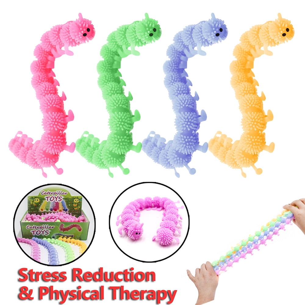 Stretchy String Fidget Toys Stress Anxiety Relief Tool Hot For Kids Adults W4M1 