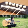 thumbnail image 4 of Acoustic Guitar Pin Saddle And Nut String Pin Black, 4 of 6