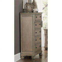 Home Elegance 2259GY-9 54 x 18 x 39 in. Bethel Chest - Gray