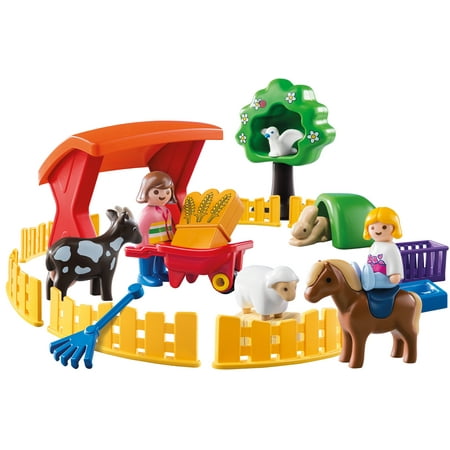 PLAYMOBIL Petting Zoo - Walmart.com
