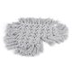 thumbnail image 5 of Posavasos de cocina con forma de corazón gris resistente al calor con borlas de algodón para tazas de café y decoración de mesa, 5 of 8