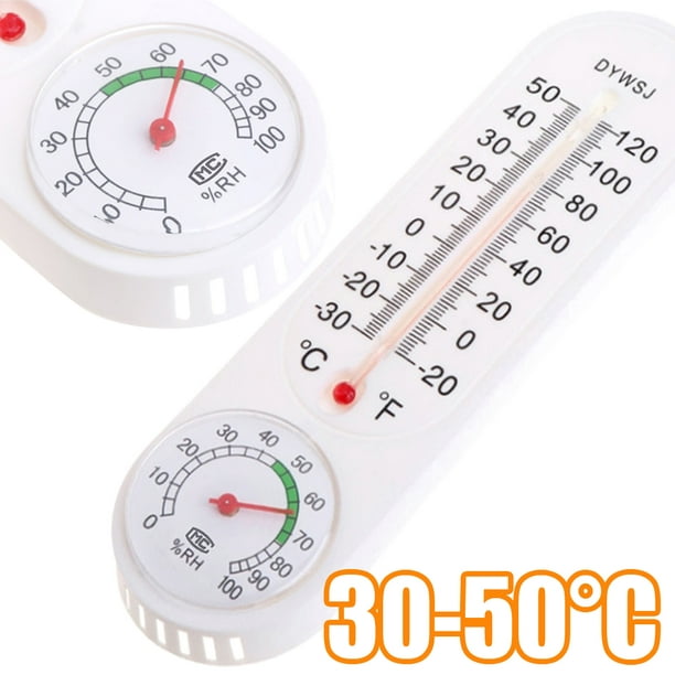 Neinkie Thermomètre extérieur/intérieur Hygromètre Humidimètre