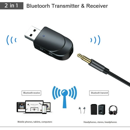 Recepteur Bluetooth Voiture, Adaptateur Bluetooth 5.0 Jack Pour
