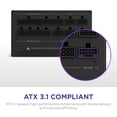thumbnail image 3 of FUENTE NZXT C1200 1200W NEGRO ATX GOLD FULL MODULAR PCIEX5.0 PA-2G2BB-US, 3 of 5