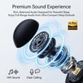 thumbnail image 6 of Invisible Mini Earbuds Wireless Bluetooth Small Headphones Low Profile Micro Smallest Tiny Discreet Hidden Headphones for Work Invisible Sleep Wireless Earphone for Small Ear Canals, 6 of 9
