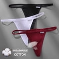 thumbnail image 3 of 4 Unids/Set G-String Bragas De Mujer Ropa Interior De Algodón Lencería Para Calzoncillos Tanga Íntimospangjing, 3 of 4