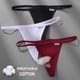thumbnail image 3 of 4 Unids/Set G-String Bragas De Mujer Ropa Interior De Algodón Lencería Para Calzoncillos Tanga Íntimospangjing, 3 of 4