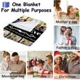 thumbnail image 6 of Best Mom Ever Custom Blanket, Birthday Gifts for Mom from Daughter Son with Pictures, Customized Photo Collage Mother Blankets Wife Birthday Gifts, Personalized Flannel Blanket with Photo as a Gift, 6 of 6