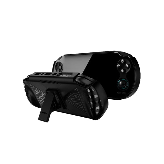 TPU Protective Case for Anbernic RG VITA/PRO Handheld Game Console, Shockproof Anti-Scratch Soft Cover-Black