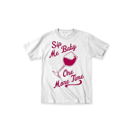 - Sip Me Baby One More Time Wine Glass Party Drinking Funny Humor Mens T-Shirt