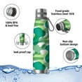thumbnail image 4 of Camouflage 29oz Stainless Steel Insulated Thermos with Tea Filter, 360° Printed Travel Bottle, Leakproof BPA-Free Flask with Anti-Slip Base, 304 Inner & 201 Outer, Vacuum Cup, 4 of 6