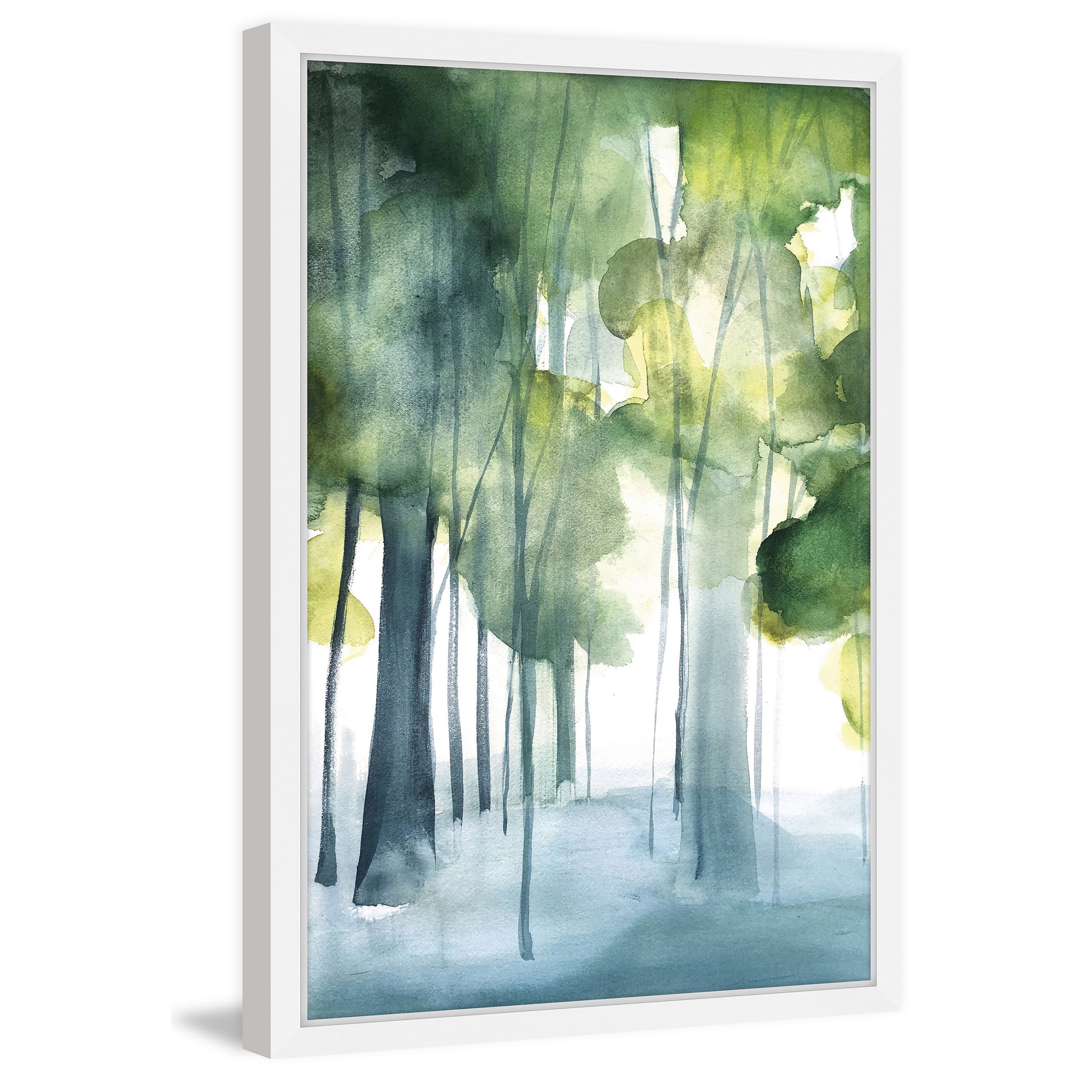 Marmont Hill "Green Grove" by Christine Lindstrom Framed Painting Print