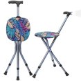 thumbnail image 1 of Bastón con Asiento Plegable Lefeke Ligero con LED Ajustable, 1 of 7
