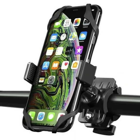 Handlebar Bicycle Mount for CAT S62 Phone - Silicone Holder Bike Non-Slip Strap Shockproof Z7O