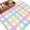 Blue, variant on Area Rug for Living Room, Easter Plaid Non-Slip Indoor Large Carpet for Bedroom/Dining Room, Spring Buffalo Plaid Simple Colorful Washable Low-Profile Rectangle Floor Runner Rugs - 6 x 9 Ft