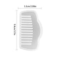 thumbnail image 1 of VONKY Silicone Comb Mold Mirror Portable Comb Mould Reusable DIY Jewelry Making Tool, Type 1, 1 of 9
