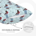 thumbnail image 5 of Fotbe Dachshund Dog Puppy Pillow Cases - Envelope Closure - Luxury, Extra Soft, Cooling Pillow Covers - Wrinkle, Fade, Stain Resistant-14"x20", 5 of 8