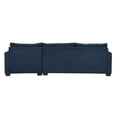thumbnail image 4 of Love Chaise Smoky Petit Derecho Azul Oscuro, 4 of 8