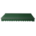 thumbnail image 6 of ALEKO 13' x 10' Retractable Motorized Black Frame Patio Awning, Green Color, 6 of 6