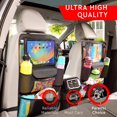 thumbnail image 2 of Organizador de asientos de coche Helteko Ultra Version Kids Black, paquete de 2, 2 of 7