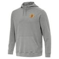 thumbnail image 2 of Men's Antigua Heather Black Boston Bruins Cloud Pullover Hoodie, 2 of 3
