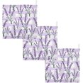 thumbnail image 6 of Spring Lavender Branch Baby Muslin Washcloths Soft Absorbent Face Towel, Purple Flowers Summer Burp Cloths Cotton Bath Wipes 5 PCS Infant Wash Cloth for Newborn Boys Girls 12x12 inches, 6 of 6