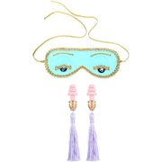 Utopiat Audrey Style Sleep Eye Mask & Tassel Earplugs Set Woman
