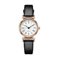 Ausyst Watch for Women Ladies Casual Fashion Quartz Watch Roman Numeral Dial Silicone Strap Watch